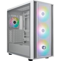 baltas korpusas - Kompiuterio korpusas Cooler Master MasterBox 600 ARGB, balta - 1 nuotrauka