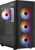 korpusai pc rgb - Kompiuterio korpusas AeroCool Designer, juoda - 1 nuotrauka