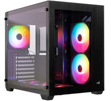 atx korpusai - Kompiuterio korpusas AeroCool DRYFT, juoda - 1 nuotrauka