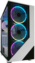 Kompiuterio korpusas LC-Power Gaming 803W Lucid X LC-803W-ON, balta/juoda