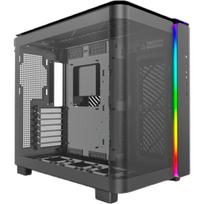 montech mid tower - Kompiuterio korpusas Montech King 95, juoda - 1 nuotrauka