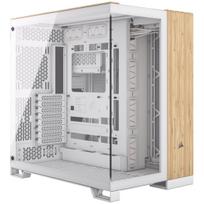 corsair 6500x mid tower - Kompiuterio korpusas Corsair 6500X, ruda/balta - 1 nuotrauka