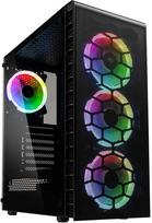 rgb korpuso - Kompiuterio korpusas Kolink Lite Mesh, juoda - 1 nuotrauka