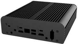 intel nuc - Kompiuterio korpusas Akasa Newton TN UCFF, juoda - 1 nuotrauka