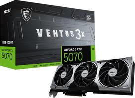 MSI GeForce RTX 5070 Ventus 3X OC, 12GB, GDDR7