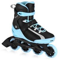 Riedučiai Spokey MrsFIT 940760, juodi/šviesiai mėlyni, 38