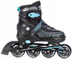 Riedučiai Croxer Optima, juoda/turkio, 39-42