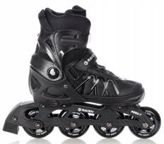Riedučiai Raven Expert, juodi, 40-43