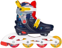 Riedučiai Nijdam Warp Speed, mėlyna "navy blue", 25-28
