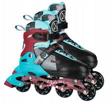 Riedučiai Nils Extreme Twist NA13810, mėlyni/juodi/raudoni, 39-42