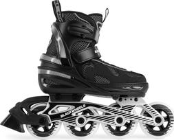 rieduciai reguliuojami - Riedučiai Blackwheels Flex Pro, juodi, 34-37 - 1 nuotrauka