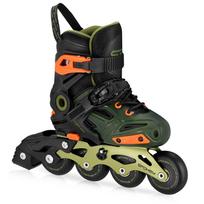 Riedučiai Spokey Freespo Kids 940666, žali, 35-38