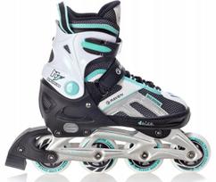 Riedučiai Raven Pulse, juoda/mėtinė (mint), 37-40