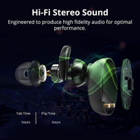 ausinukai - V. Silencer Ture Wireless Earbuds (Balta) - 5 nuotrauka