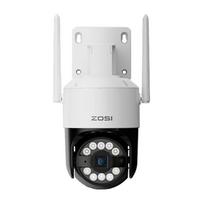 lauko kameros wifi - ZOSI C296 8MP Wi-Fi Pan Tilt IP lauko kamera su 32GB microSD kortele - 2 nuotrauka