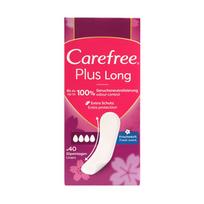 higieniniai tamponai - CAREFREE Plus Long Fresh Scent higieniniai įklotai, 40 vnt. - 2 nuotrauka