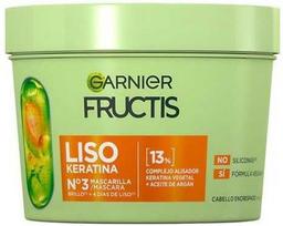 garnier plauku kauke - Garnier Fructis Liso Keratin Nº3 kaukė plaukams 370 ml - 1 nuotrauka