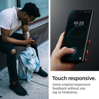 samsung s24 apsauginis stiklas - Spigen Neo Flex hidrogelinė plėvelė Samsung Galaxy S24 Ultra - 2 vnt. - 11 nuotrauka
