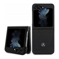 Mercedes "Leather Urban Case Galaxy Z Flip 5" Black