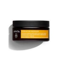 apivita kauke - Apivita Keratin Repair atkuriamoji kaukė plaukams 200 ml - 1 nuotrauka