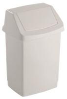 Curver Click-it Waste Bin 50L White