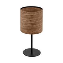 Eglo Cannafesca Table Light 40W E27 Black/Wood
