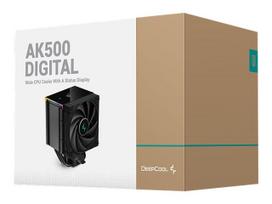 processoriu ausintuvas - Deepcool Digital Processor Air Cooler AK500 Juodas  - 5 nuotrauka