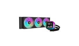 deepcool liquid cooler - Deepcool Liquid CPU cooler LP360 Juodas (Black) - 2 nuotrauka