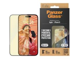 screen protector iphone 15 - Mob.telefono ekrano apsauga PanzerGlass for Apple iPhone 15(2813) - 2 nuotrauka