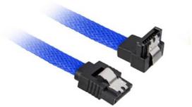 Sharkoon SATA 3 - 0.6 m - SATA III - SATA 7-pin - SATA 7-pin - Male connector / Male connector - Juodas,Mėlyna