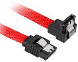 Sharkoon 0.6m - 2xSataIII - 0.6 m - SATA III - SATA 7-pin - SATA 7-pin - Male connector / Male connector - Raudona