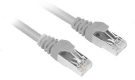Sharkoon RJ45 Cat.6 - 0.25 m - Cat6 - S/FTP (S-STP) - RJ-45 - RJ-45 - Pilkas