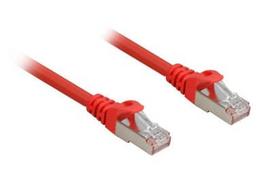 Sharkoon RJ45 CAT.6a SFTP LSOH rd 3.0m| Halogenfrei - Stroke - Switch