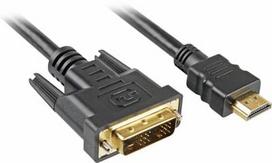Sharkoon Adapteris HDMI -> DVI-D (18+1) juodas 3,0m