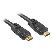 Sharkoon Adapteris HDMI -> HDMI juodas 10m