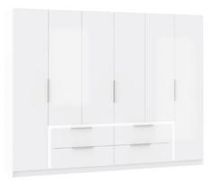 Spinta Forte Luano LXNS962-C04, balta, 60 cm x 269.7 cm x 210.5 cm