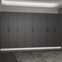 Spinta Kalune Design Noah 8218, antracito, 35 cm x 360 cm x 210 cm