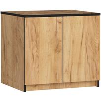 spintos spinteles - Papildoma spintos dalis Akord Furniture Factory S60 Star, ruda, 60 cm x 51 cm x 55 cm - 1 nuotrauka