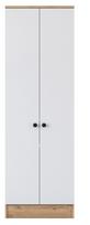 Spinta Kalune Design P6 M13 2241, ruda/balta, 37.5 cm x 59.8 cm x 182.8 cm