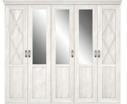 Spinta Forte Kashmir KSMS955S3-D43, balta, 62.6 cm x 255.2 cm x 220.5 cm, su veidrodžiu