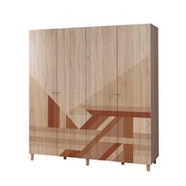Spinta Kalune Design Loni 4 910, ruda, 52 cm x 180 cm x 192 cm