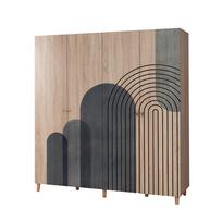 Spinta Kalune Design Loni 4 973, ruda, 52 cm x 180 cm x 192 cm