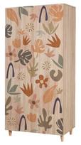Spinta Kalune Design Lidya 906, ruda, 52 cm x 90 cm x 192 cm