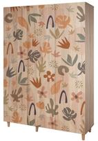 Spinta Kalune Design Lena 906, ruda, 52 cm x 135 cm x 192 cm
