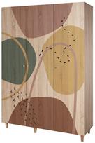 Spinta Kalune Design Lena 911, ruda, 52 cm x 135 cm x 192 cm