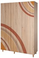 Spinta Kalune Design Lena 978, ruda, 52 cm x 135 cm x 192 cm