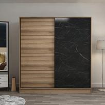 Spinta Kalune Design Kale 7169, ruda/juoda, 52 cm x 220 cm x 210 cm
