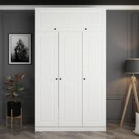 Spinta Kalune Design Minar 3 255, balta, 52 cm x 135 cm x 255 cm