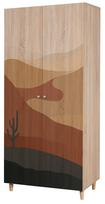 Spinta Kalune Design Lidya 905, ruda, 52 cm x 90 cm x 192 cm