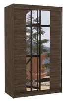 Spinta ADRK Marvin 120, ruda, 58 cm x 120 cm x 200 cm, su veidrodžiu